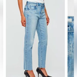 NWT Moussy Vintage Montura Tapered Jeans in Light Blue, Size 29